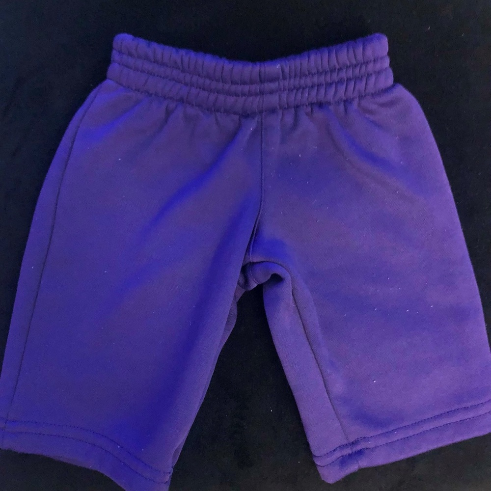 Purple newborn baby sweat pants